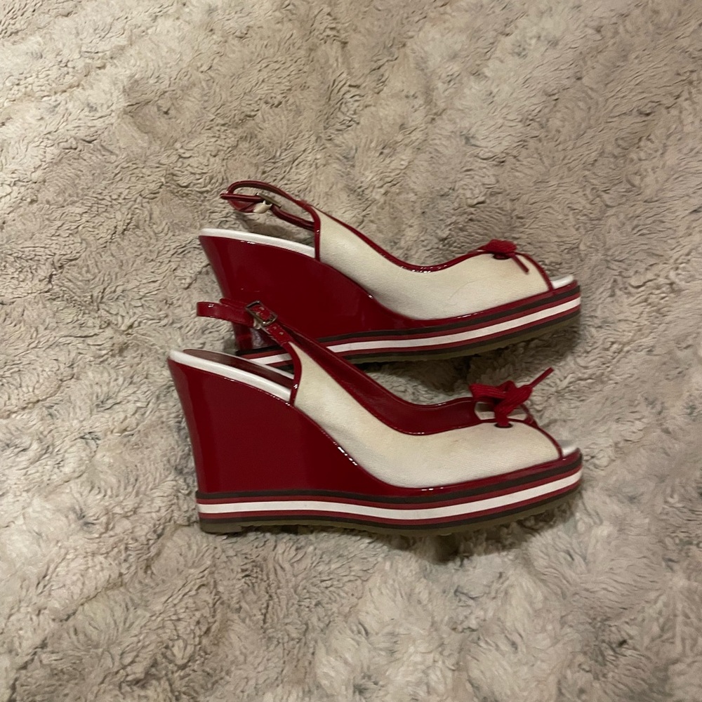 Cole Haan 4” wedge Nike G series shoes